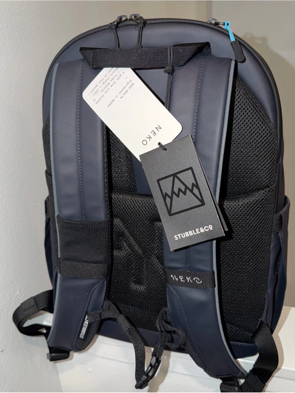Stubble & Co Everyday Backpack 20L Black made n Sweden NWT!